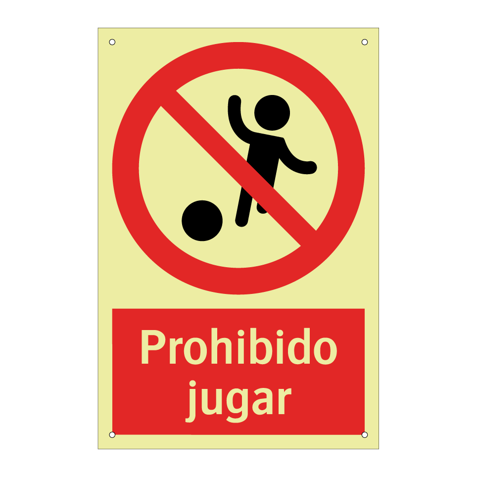 Prohibido jugar