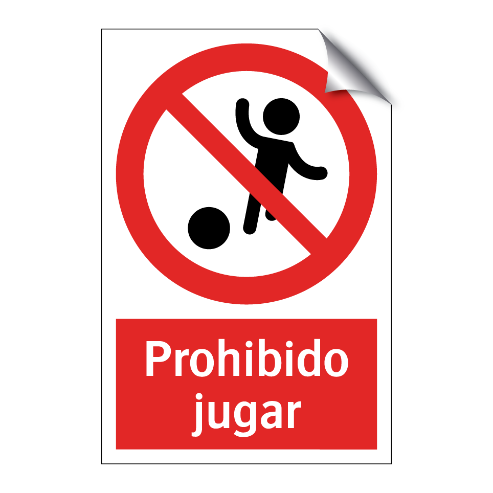 Prohibido jugar