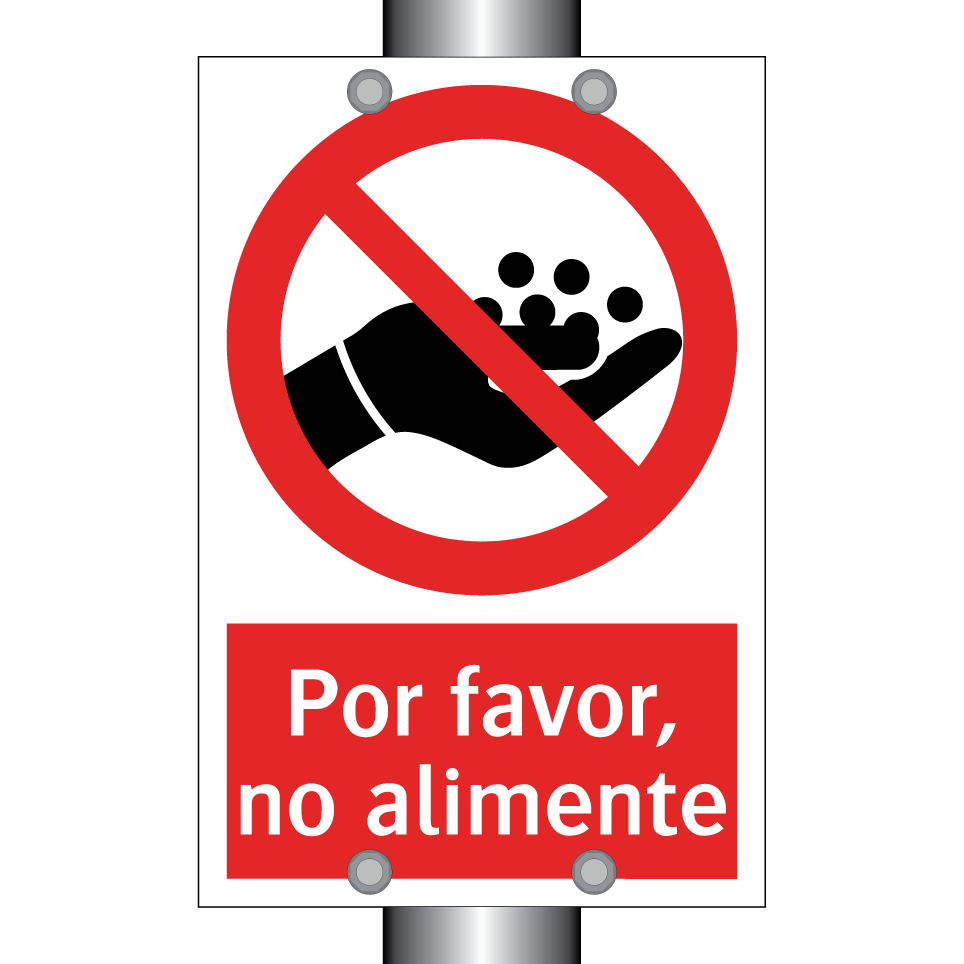 Por favor, no alimente