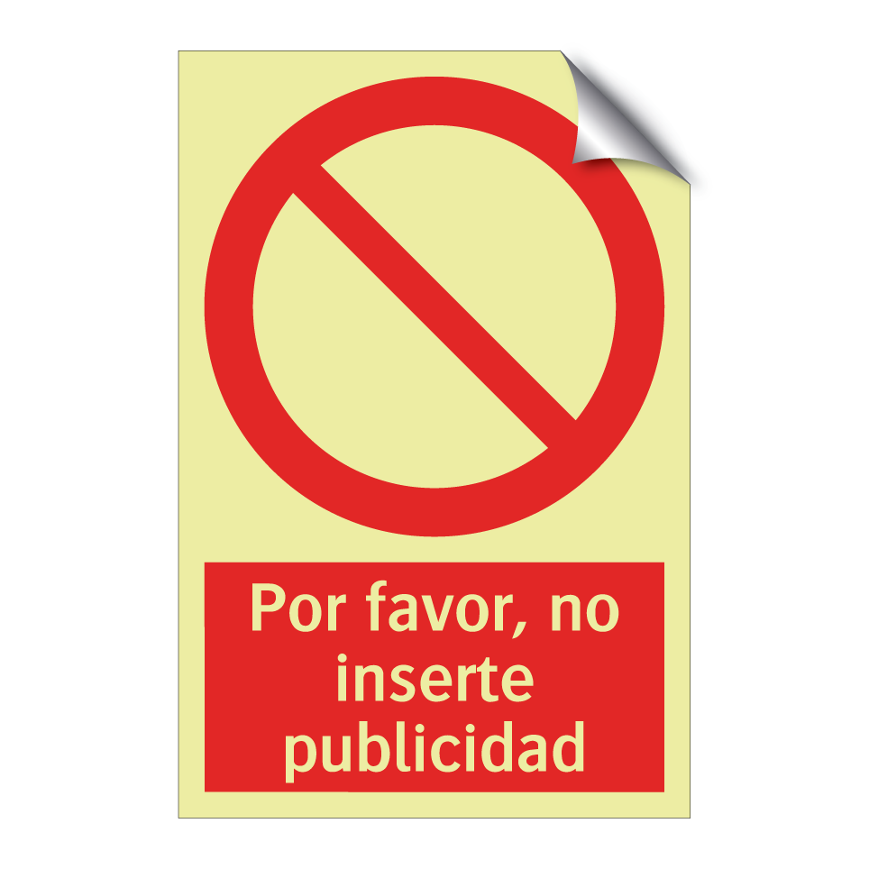 Por favor, no inserte publicidad