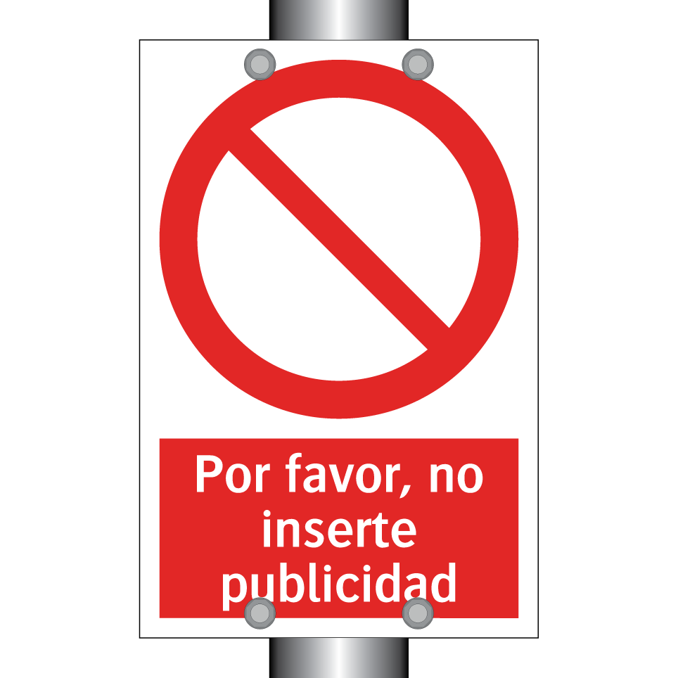 Por favor, no inserte publicidad
