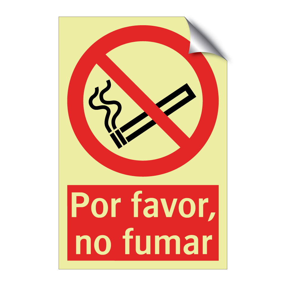 Por favor, no fumar
