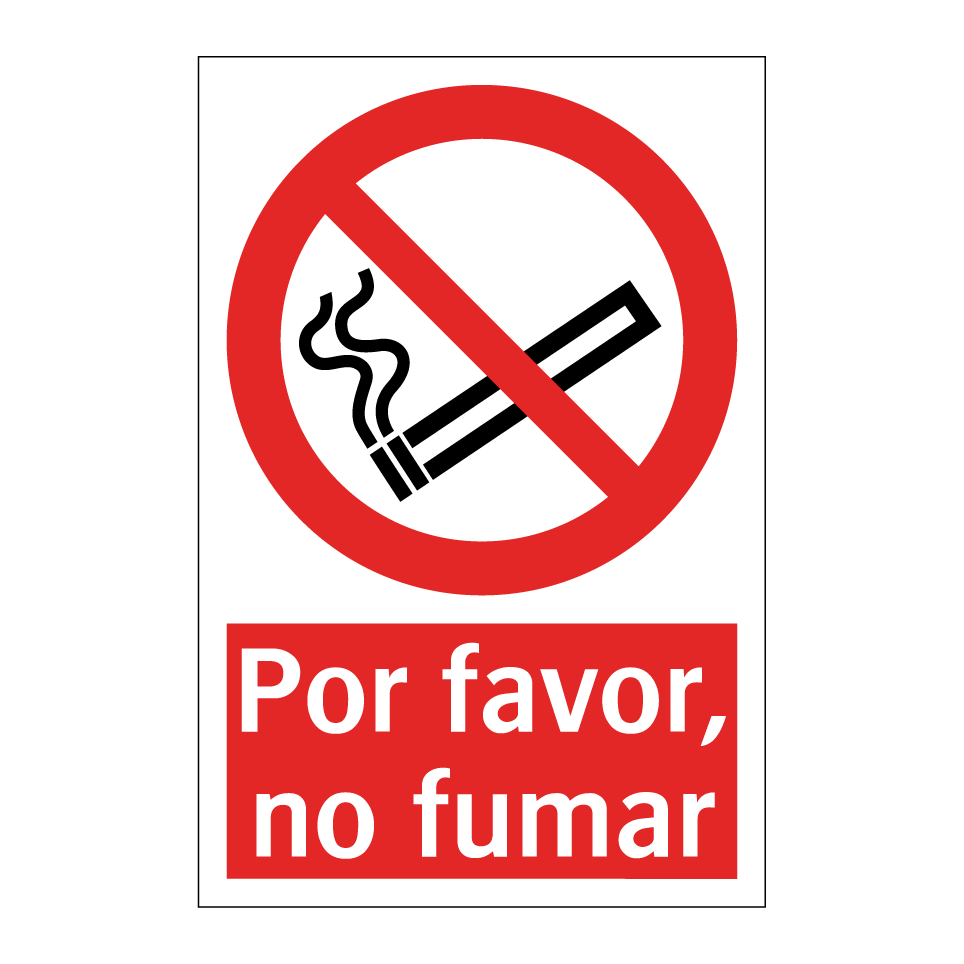 Por favor, no fumar