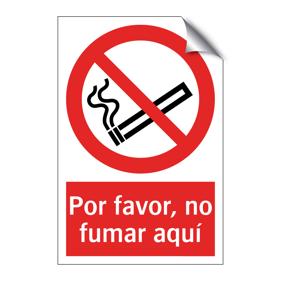 Por favor, no fumar aquí