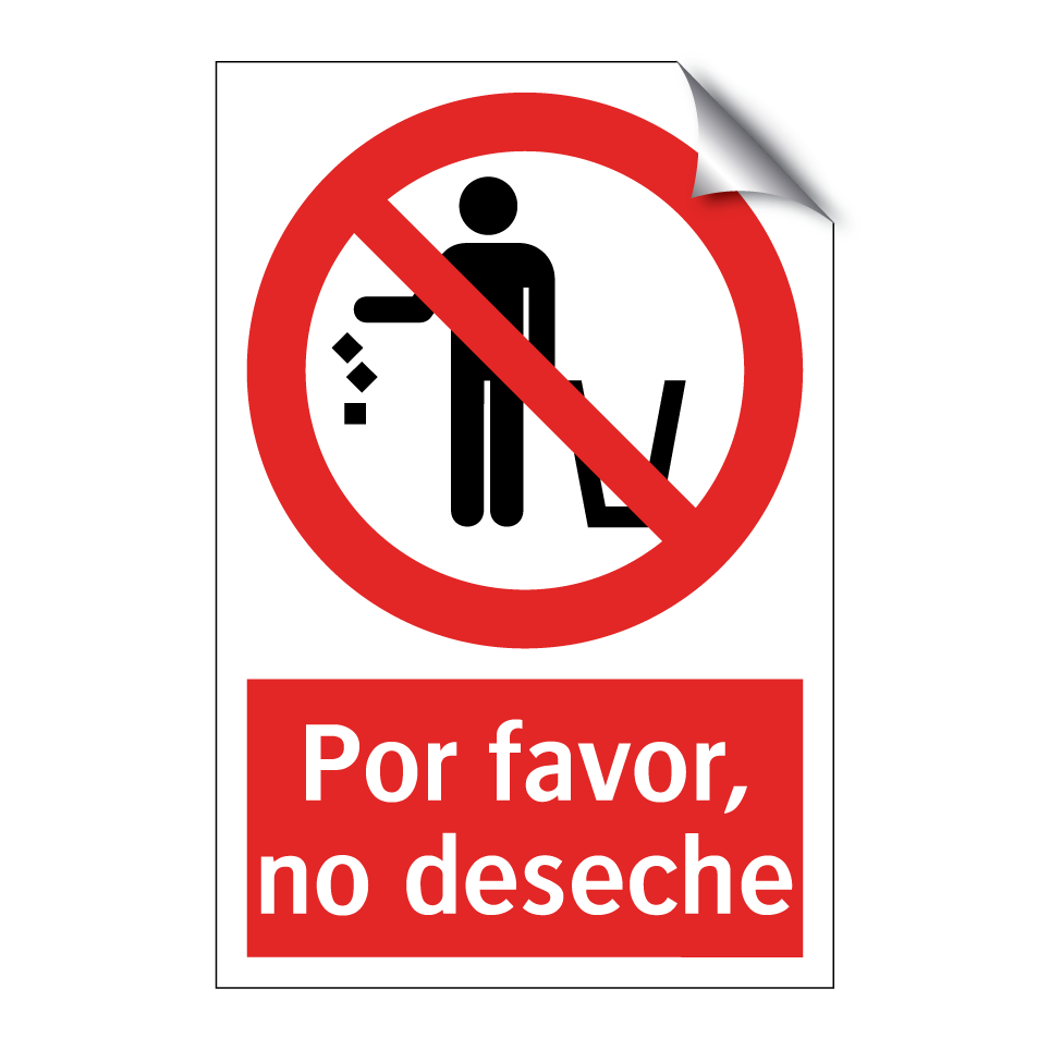 Por favor, no deseche