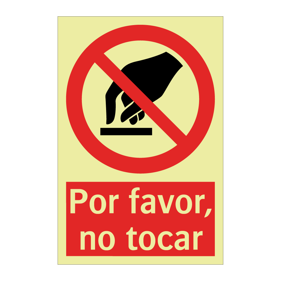Por favor, no tocar