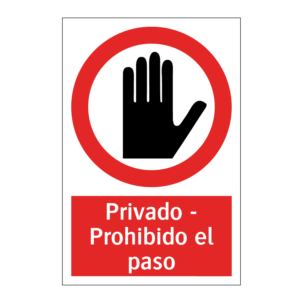 Privado - Prohibido el paso