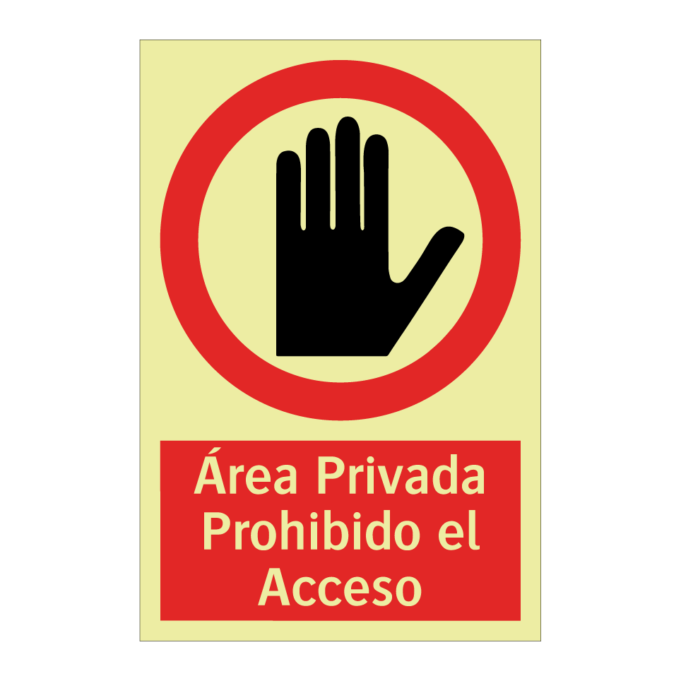 Área Privada Prohibido el Acceso