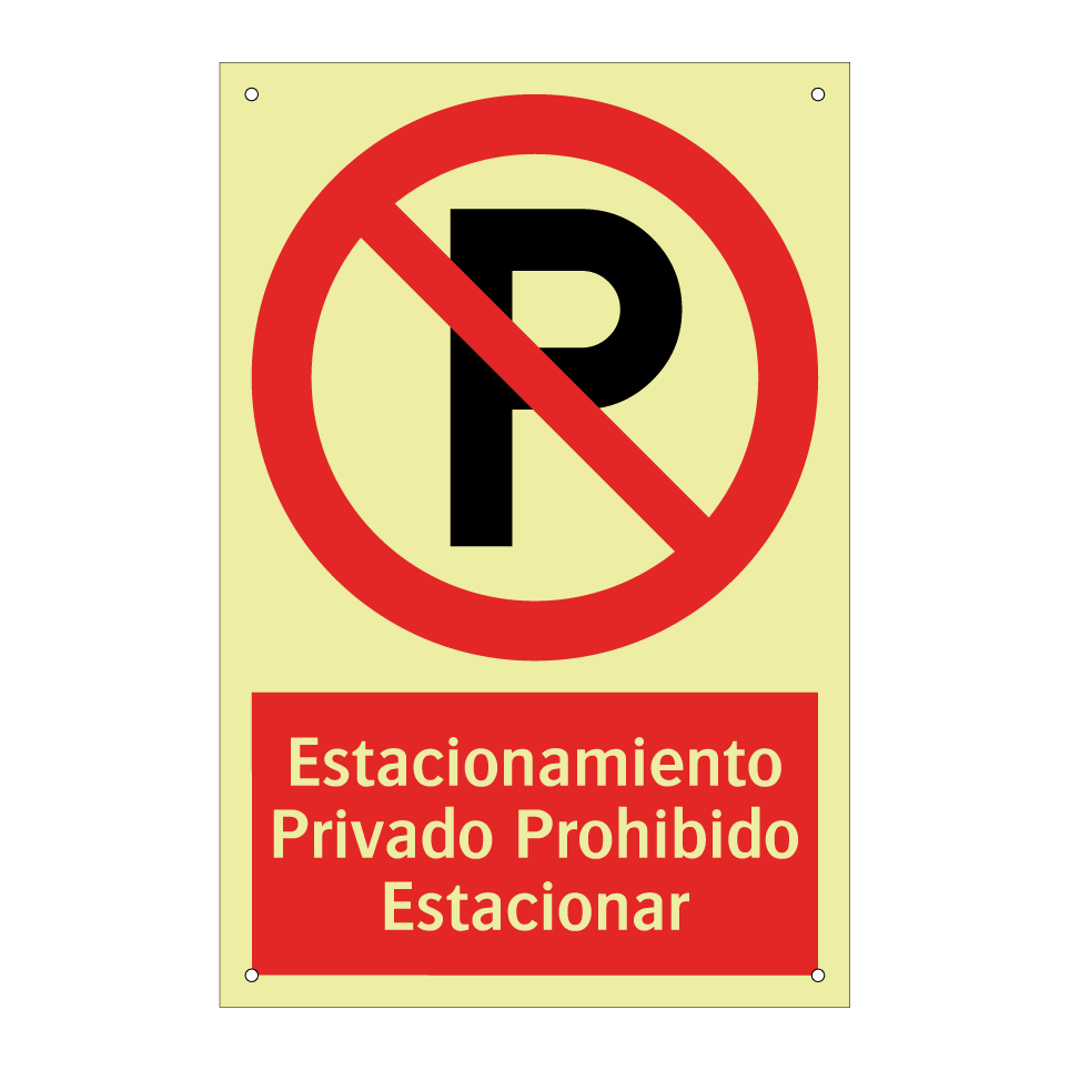 Estacionamiento Privado Prohibido Estacionar