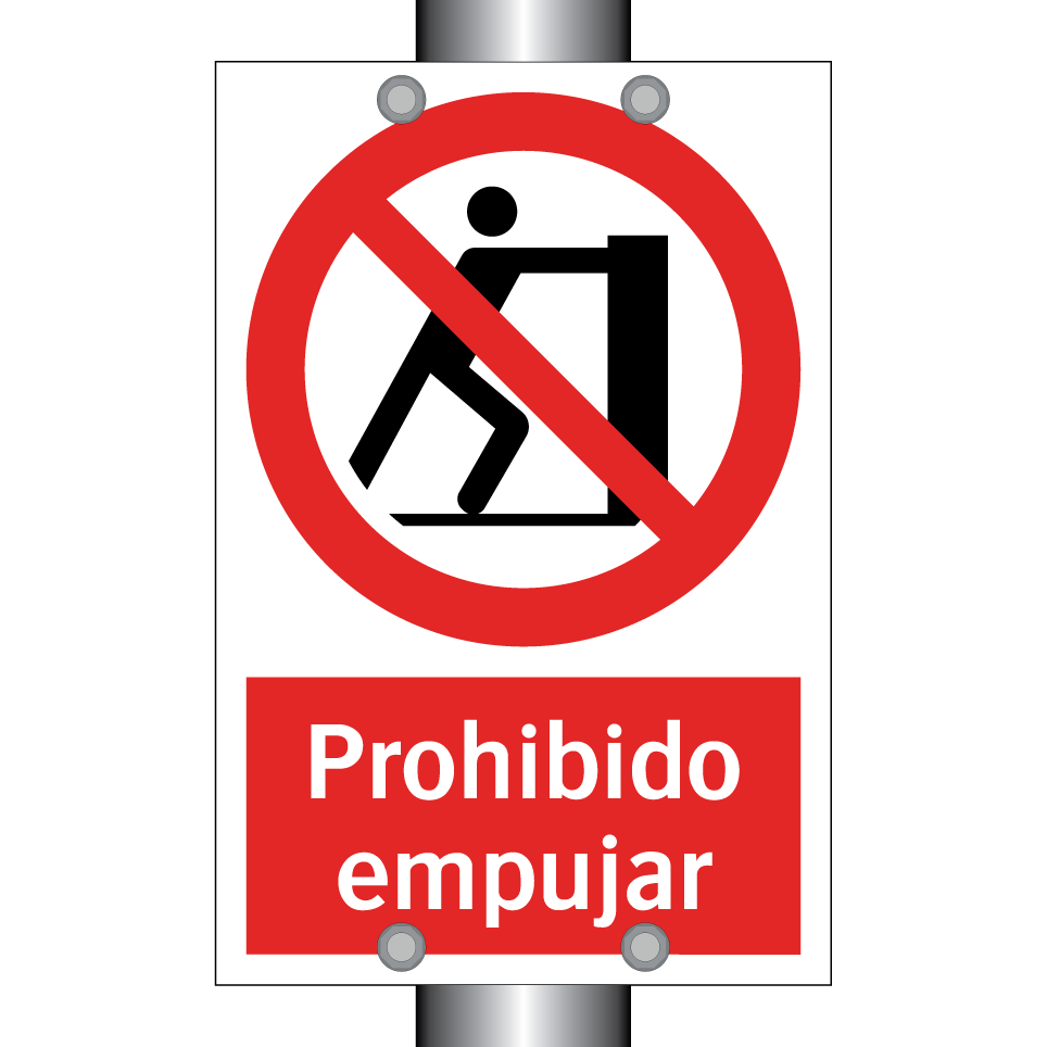 Prohibido empujar