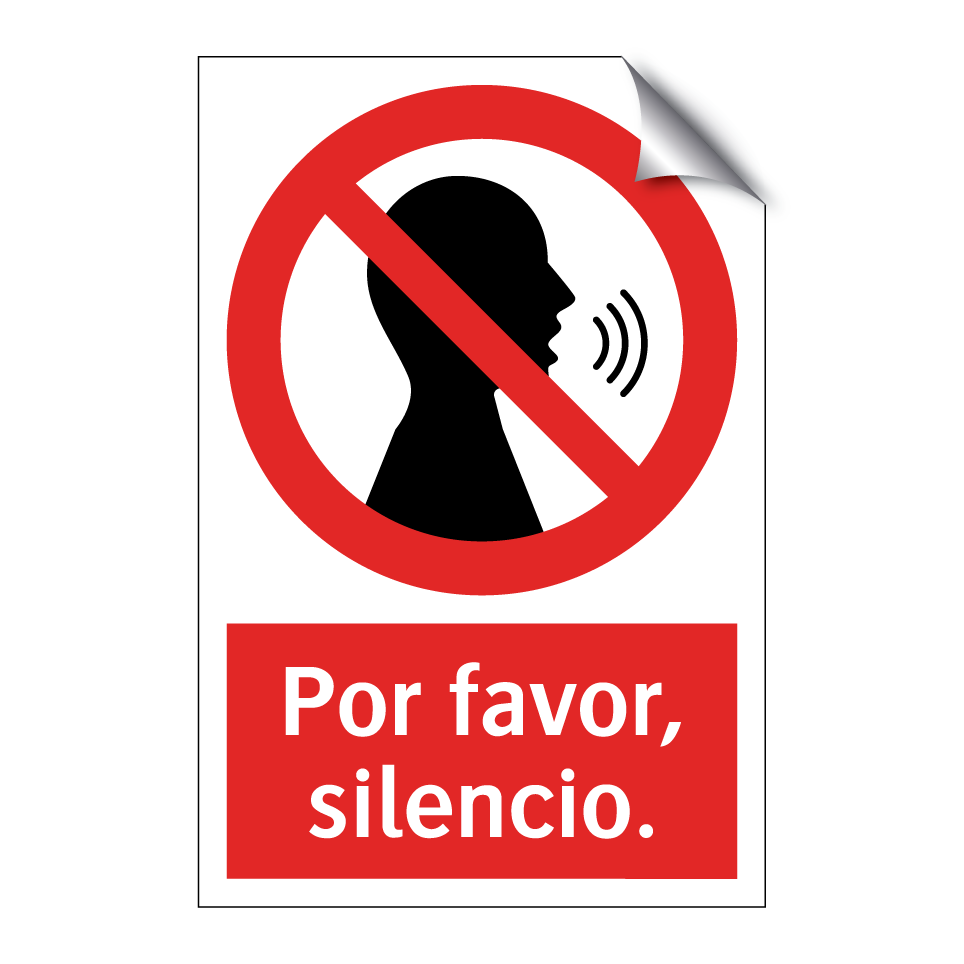 Por favor, silencio.