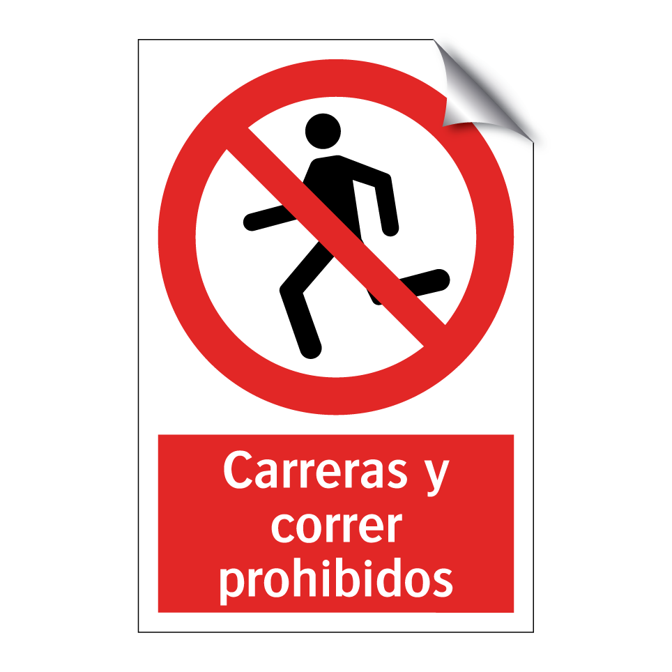 Carreras y correr prohibidos