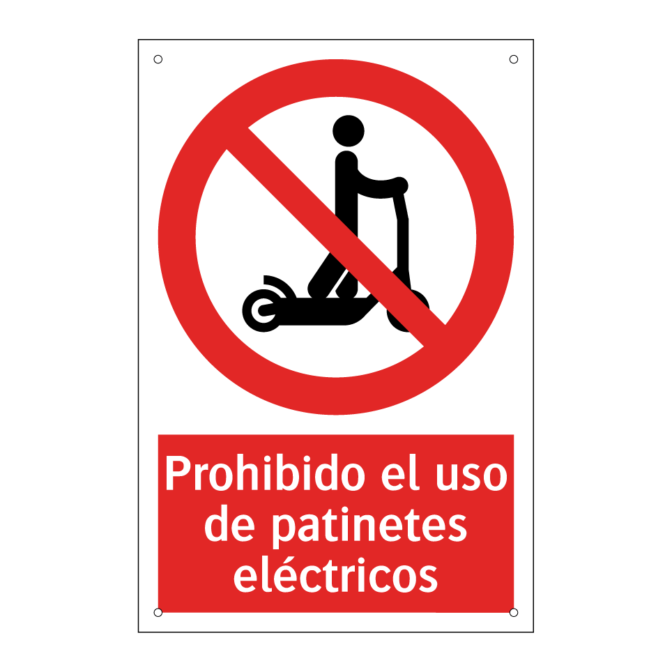 Prohibido el uso de patinetes eléctricos