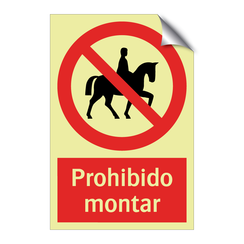 Prohibido montar
