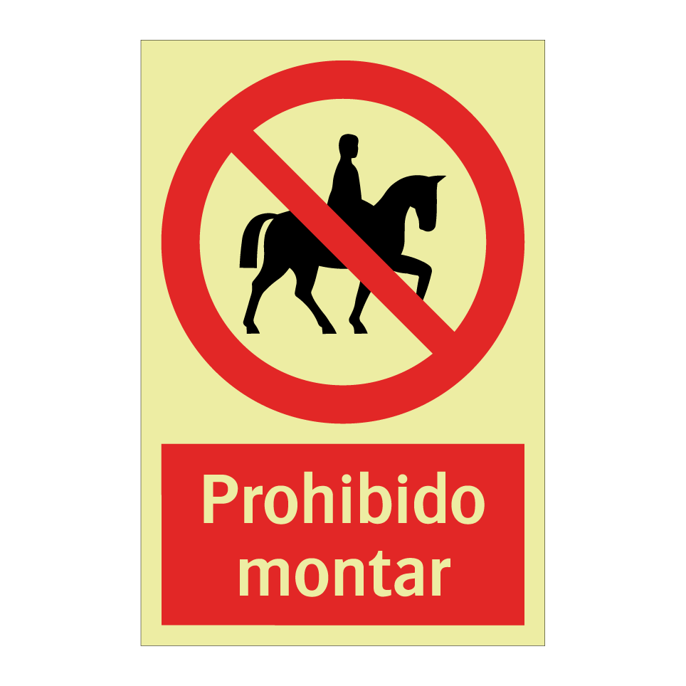 Prohibido montar