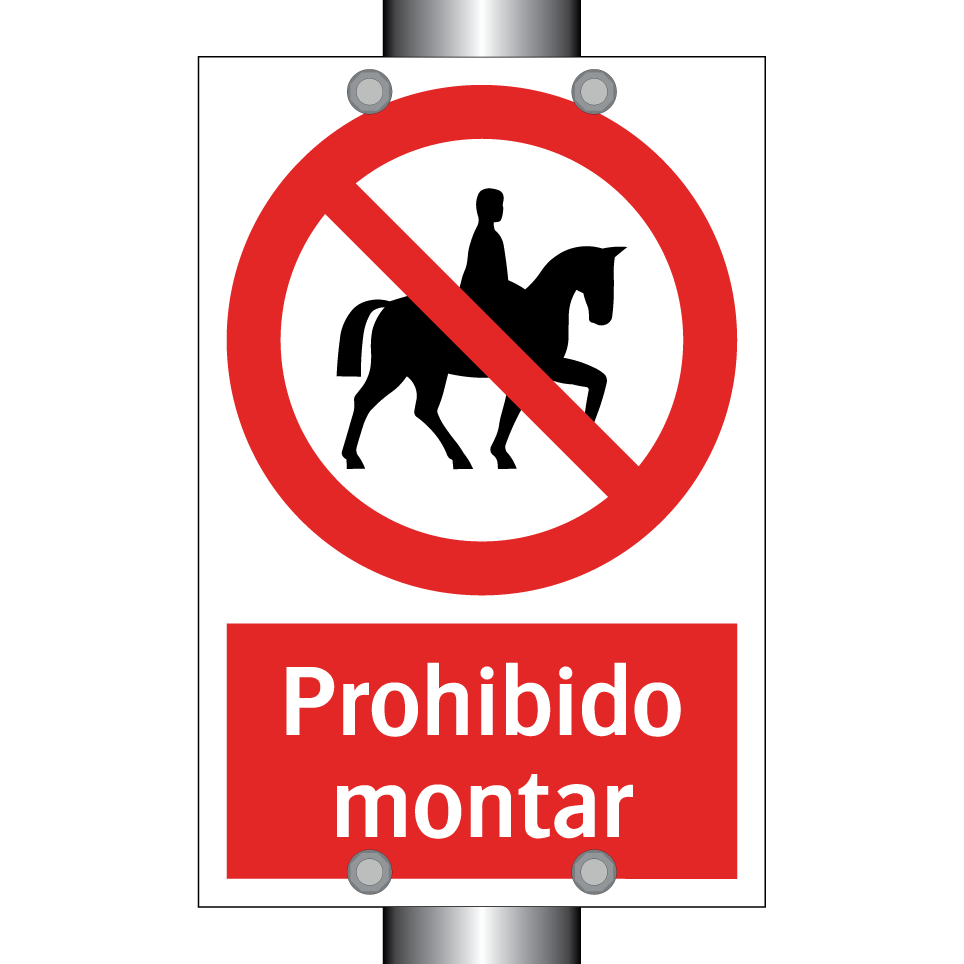 Prohibido montar
