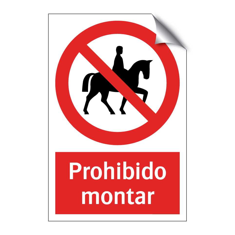 Prohibido montar