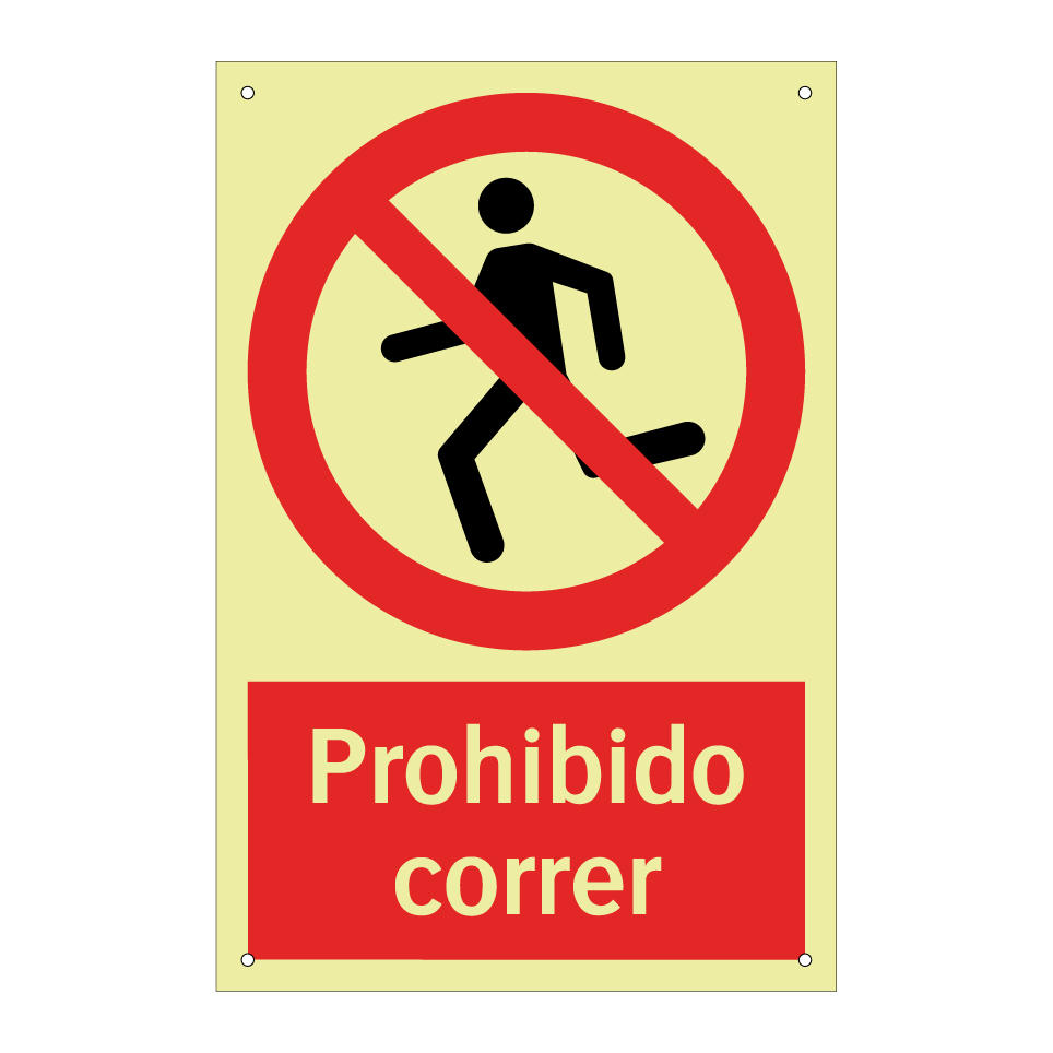 Prohibido correr