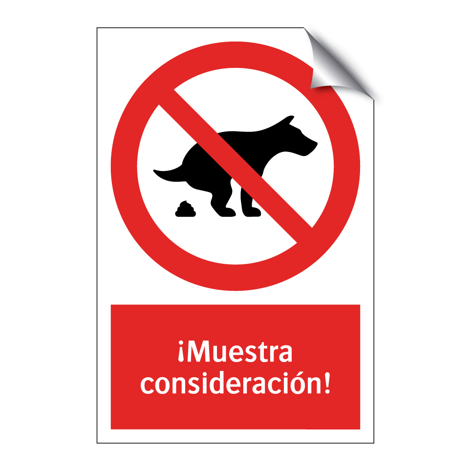 ¡Muestra consideración!