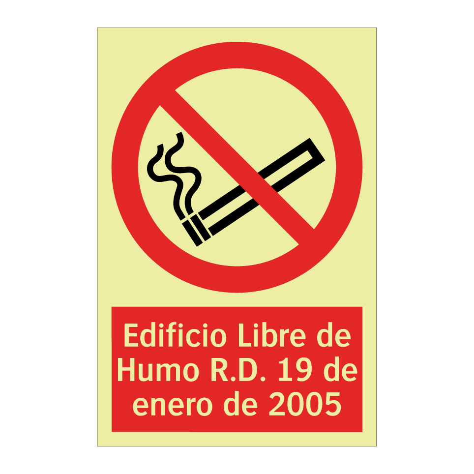 Edificio Libre de Humo R.D. 19 de enero de 2005