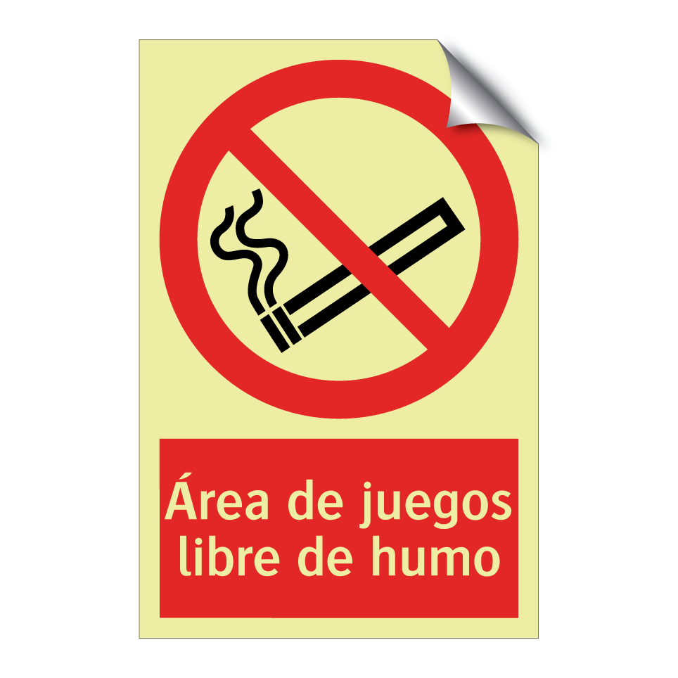 Área de juegos libre de humo