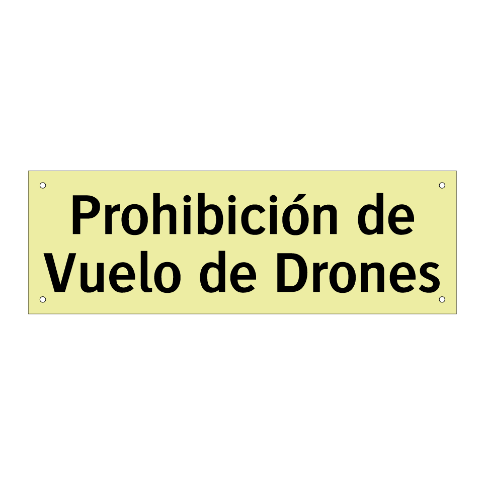 Prohibición de Vuelo de Drones