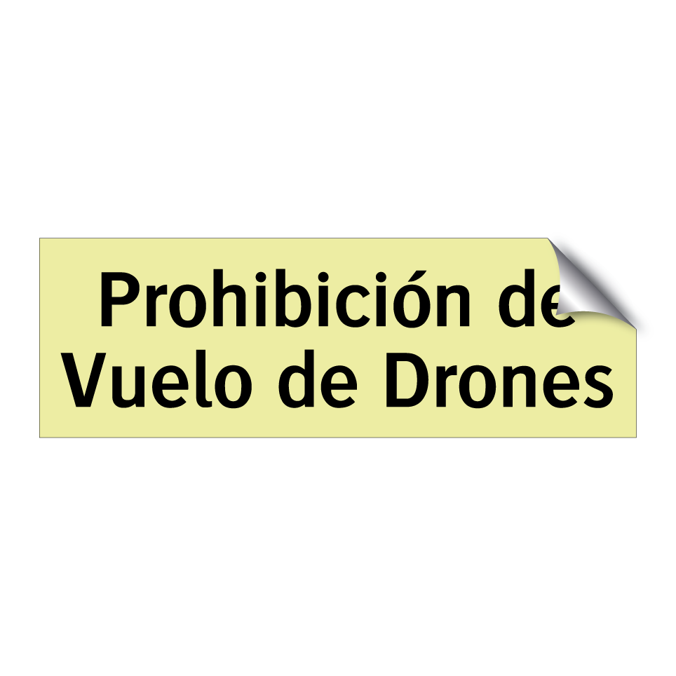 Prohibición de Vuelo de Drones