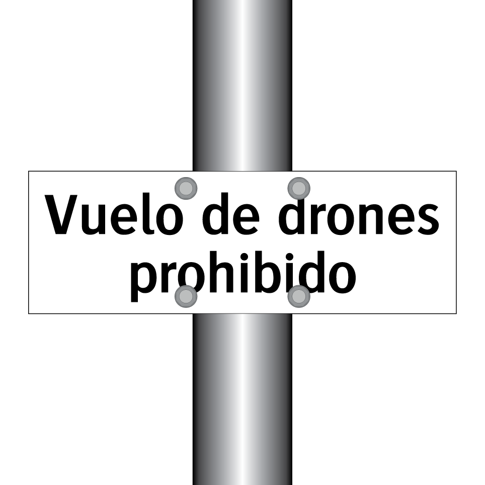 Vuelo de drones prohibido