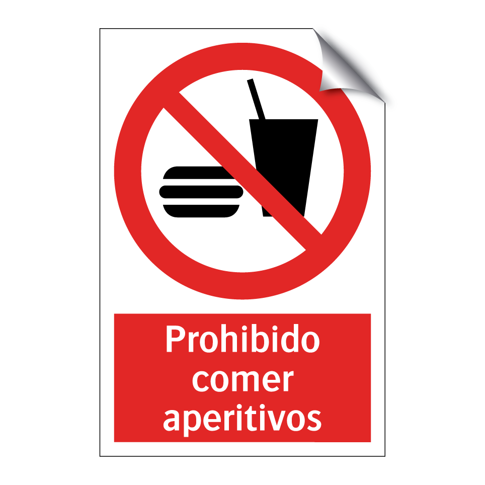 Prohibido comer aperitivos