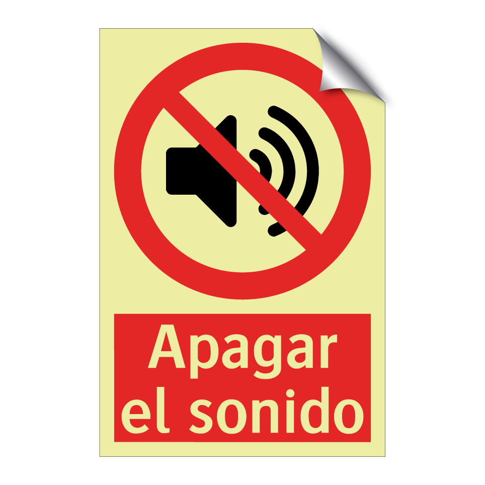 Apagar el sonido