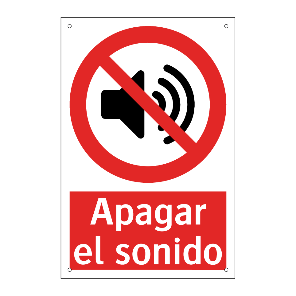 Apagar el sonido