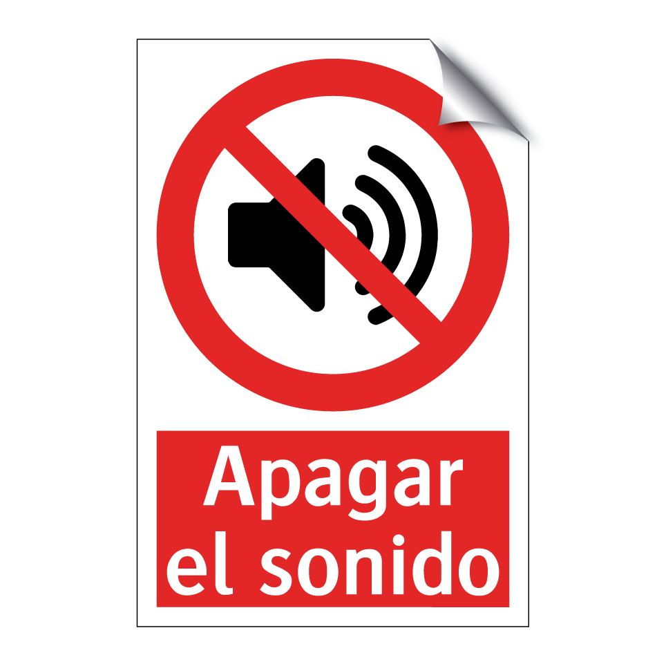 Apagar el sonido