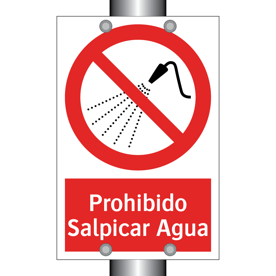 Prohibido Salpicar Agua
