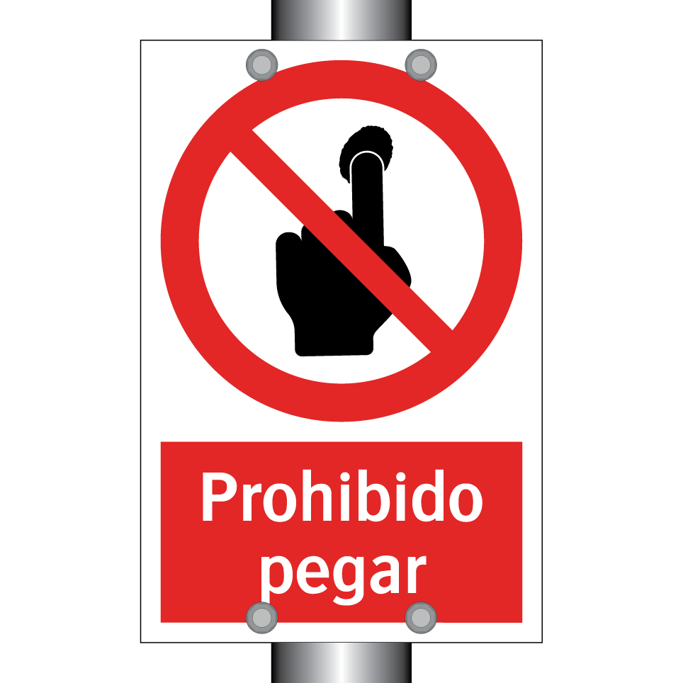 Prohibido pegar