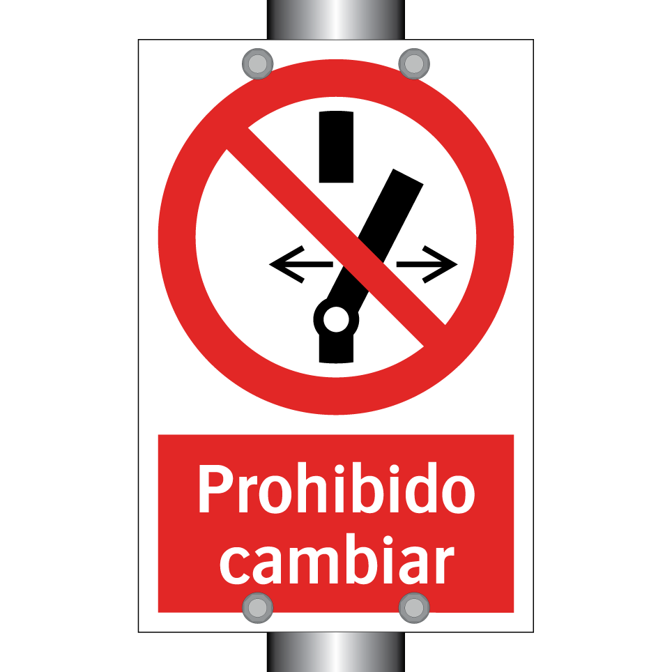 Prohibido cambiar