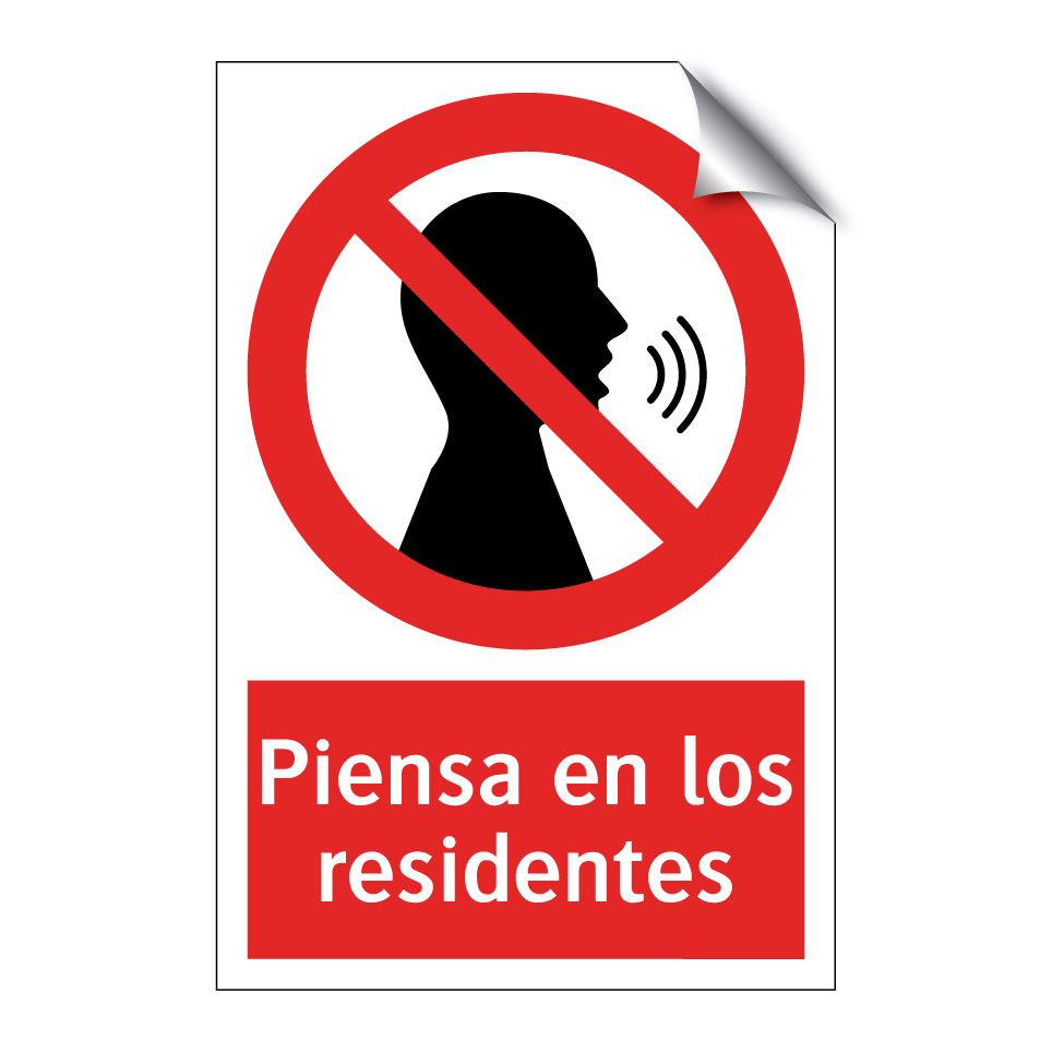 Piensa en los residentes