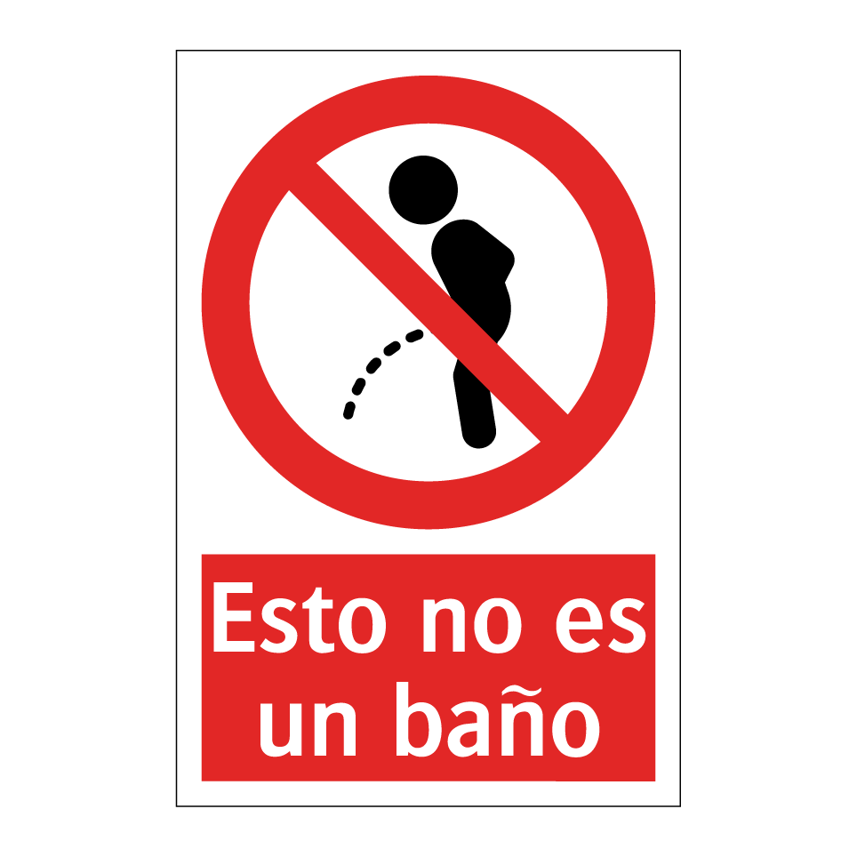 Esto no es un baño