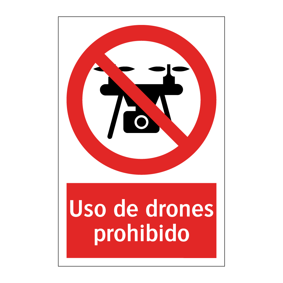 Uso de drones prohibido