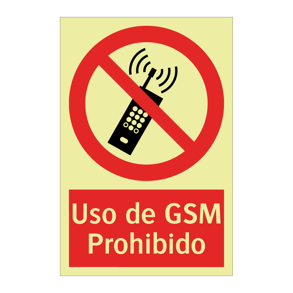 Uso de GSM Prohibido