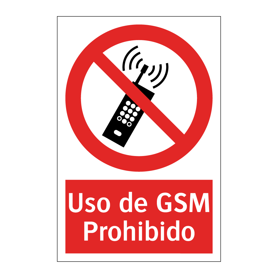 Uso de GSM Prohibido