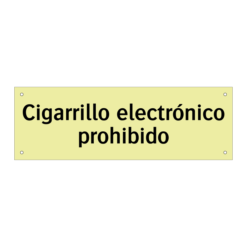 Cigarrillo electrónico prohibido