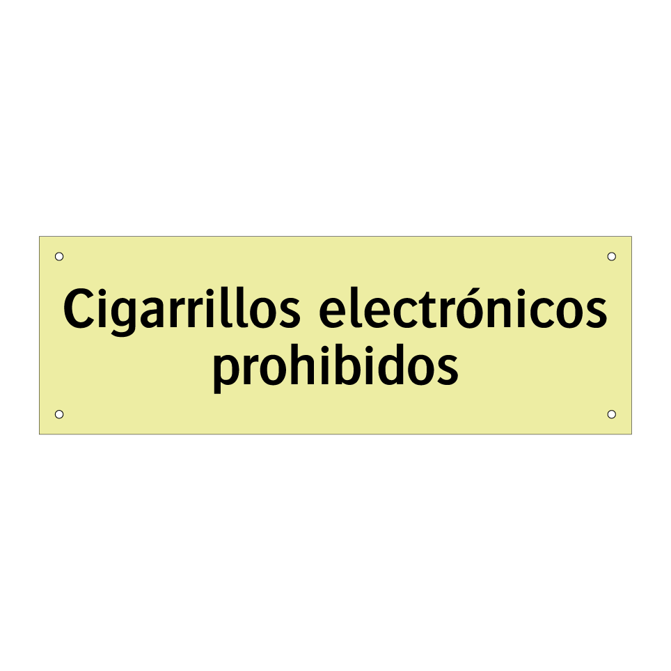 Cigarrillos electrónicos prohibidos