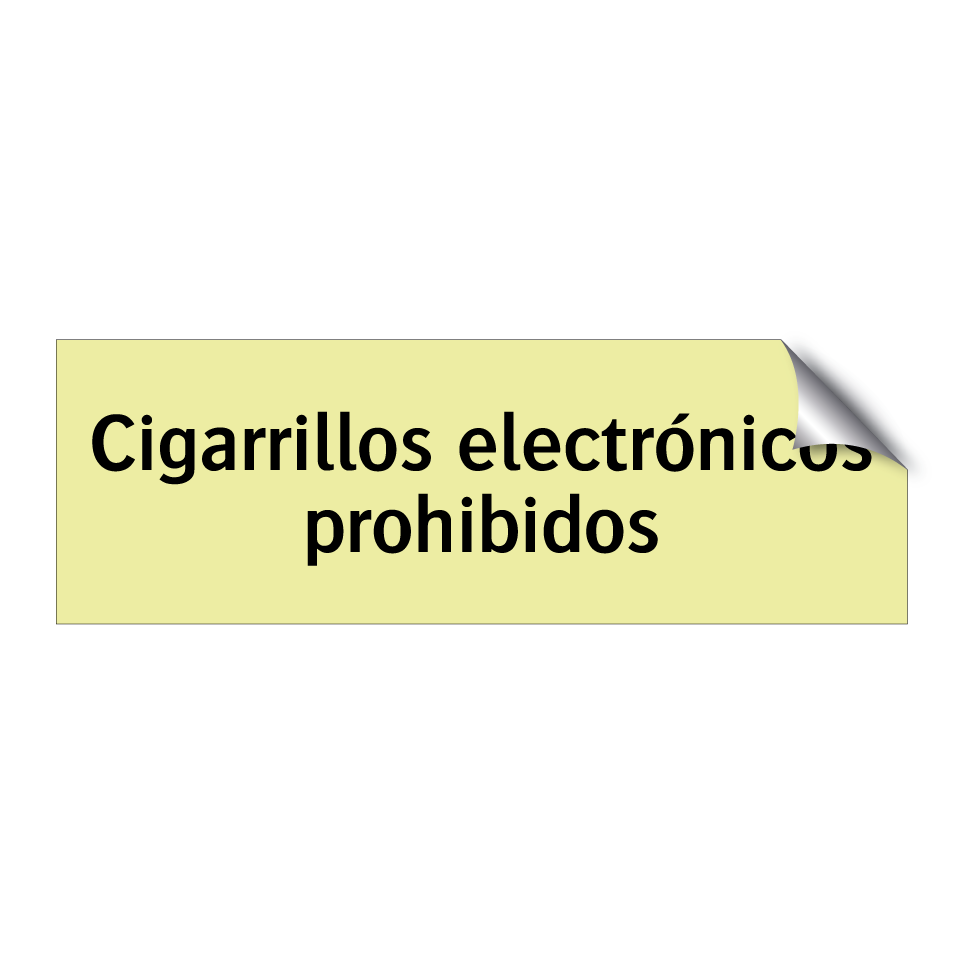 Cigarrillos electrónicos prohibidos