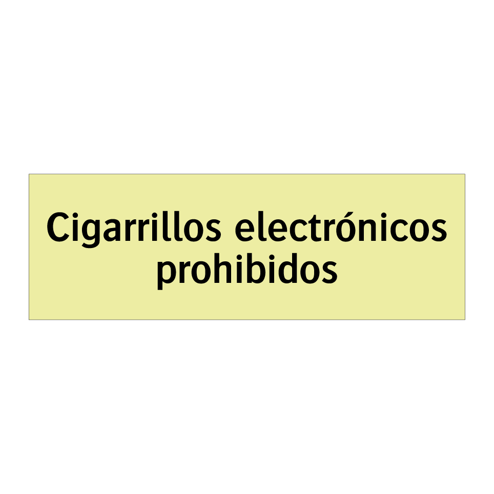 Cigarrillos electrónicos prohibidos