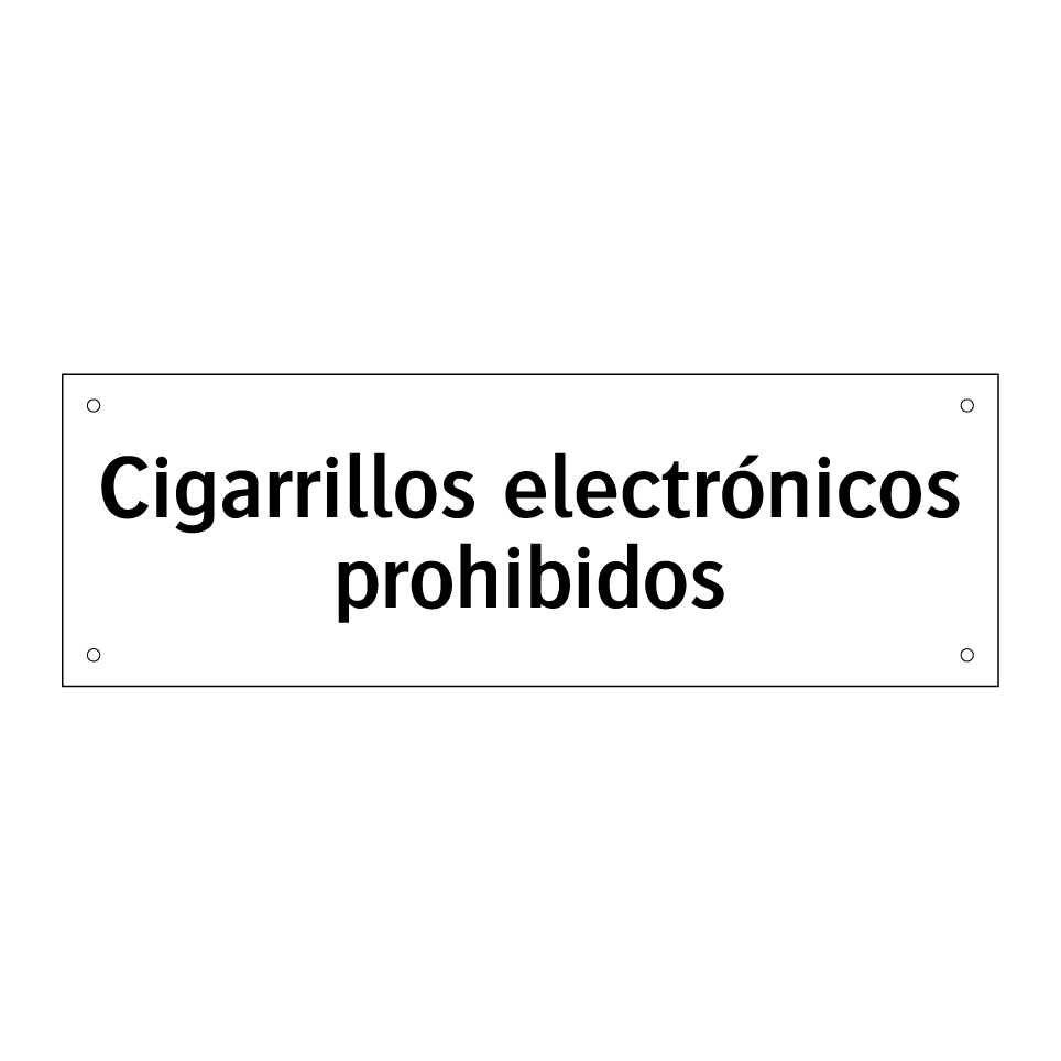 Cigarrillos electrónicos prohibidos