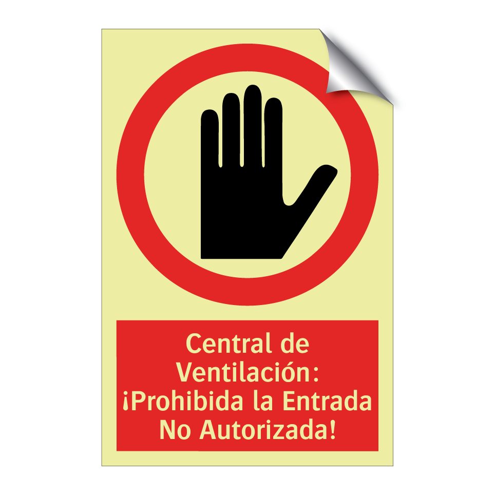 Central de Ventilación: ¡Prohibida la Entrada No Autorizada!