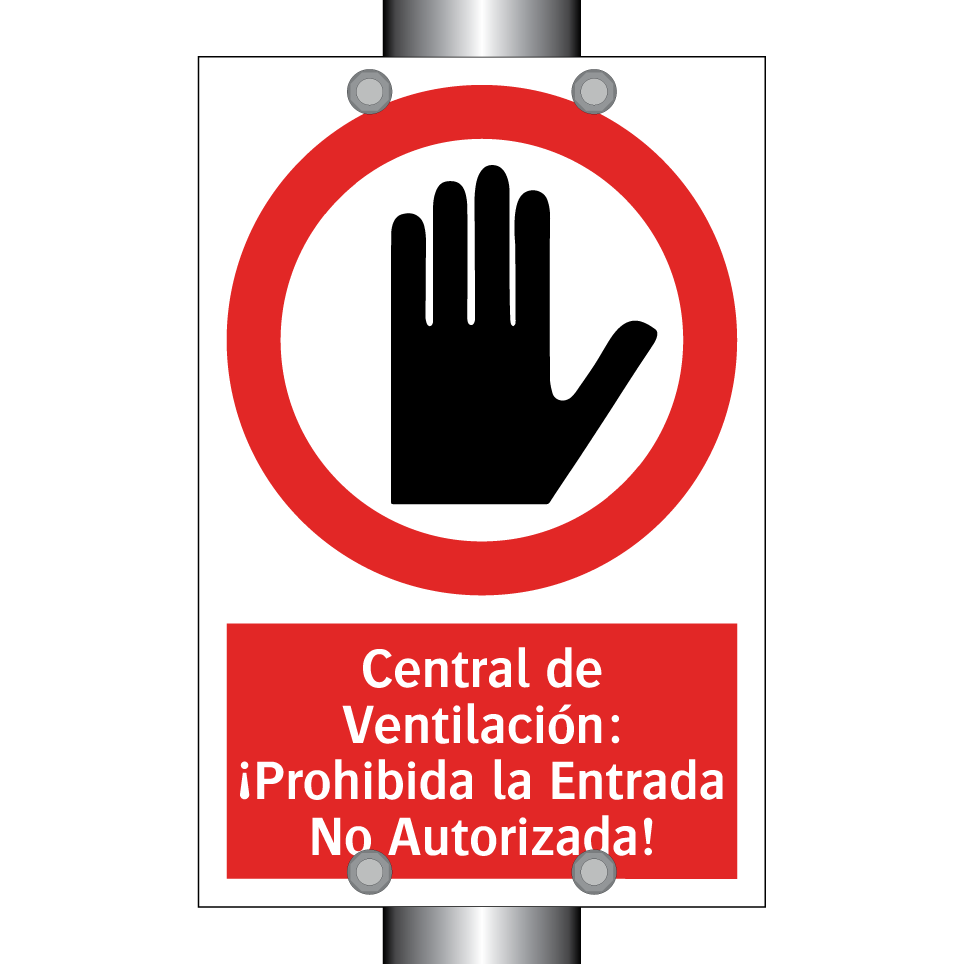 Central de Ventilación: ¡Prohibida la Entrada No Autorizada!