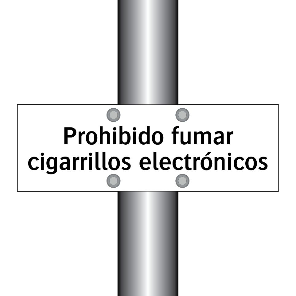 Prohibido fumar cigarrillos electrónicos
