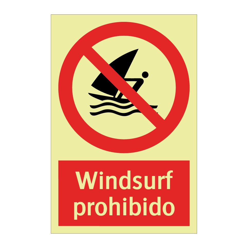 Windsurf prohibido
