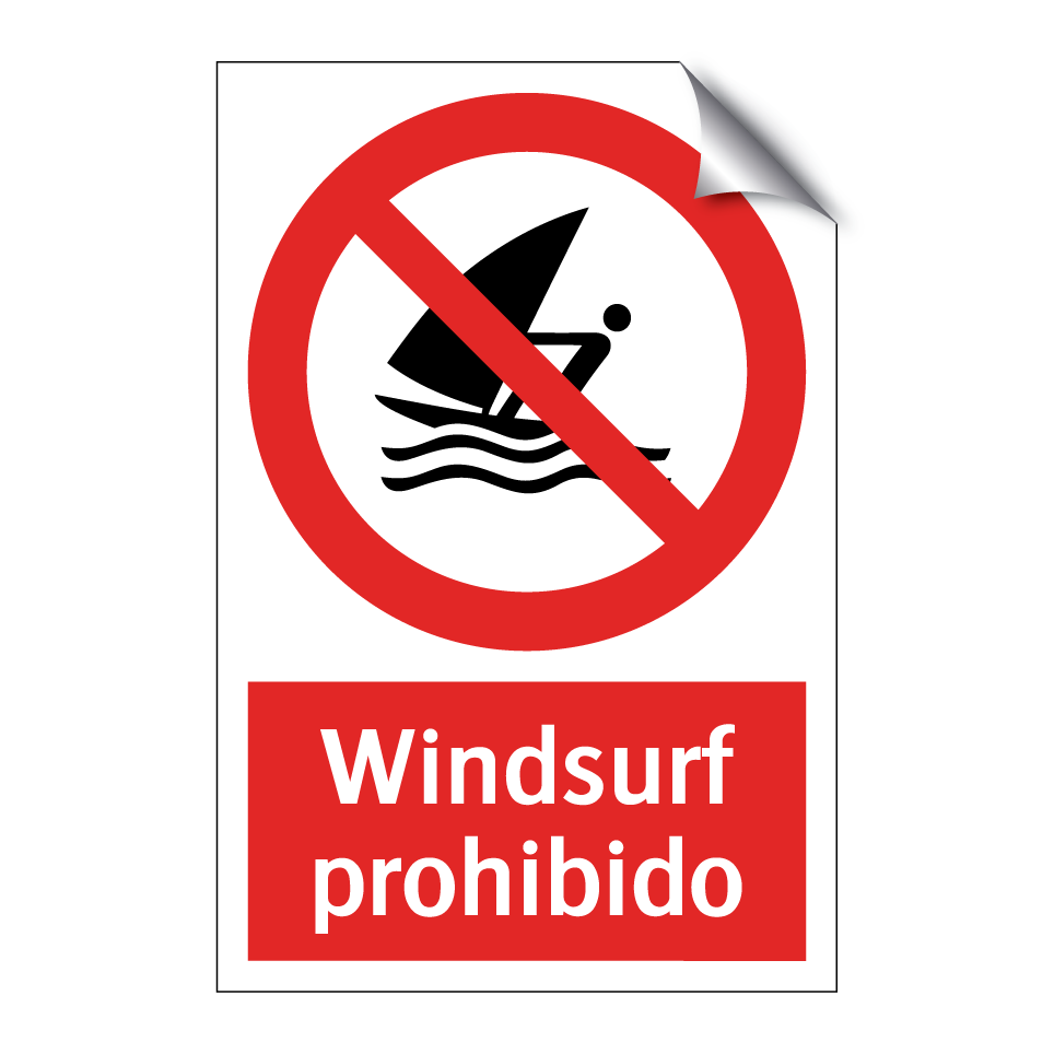 Windsurf prohibido